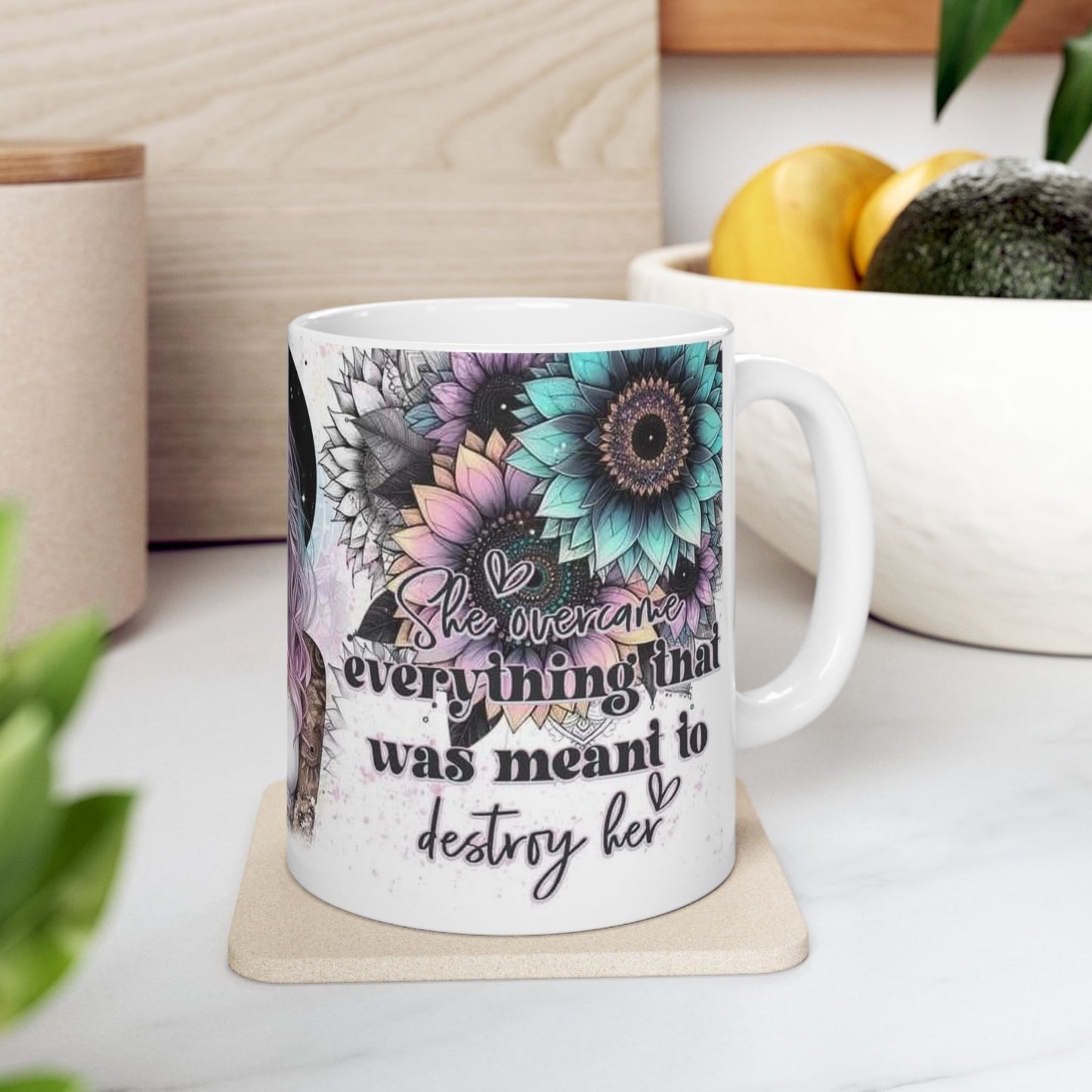 Mug - 11 oz or 15 oz | Sublimation | She Overcame...