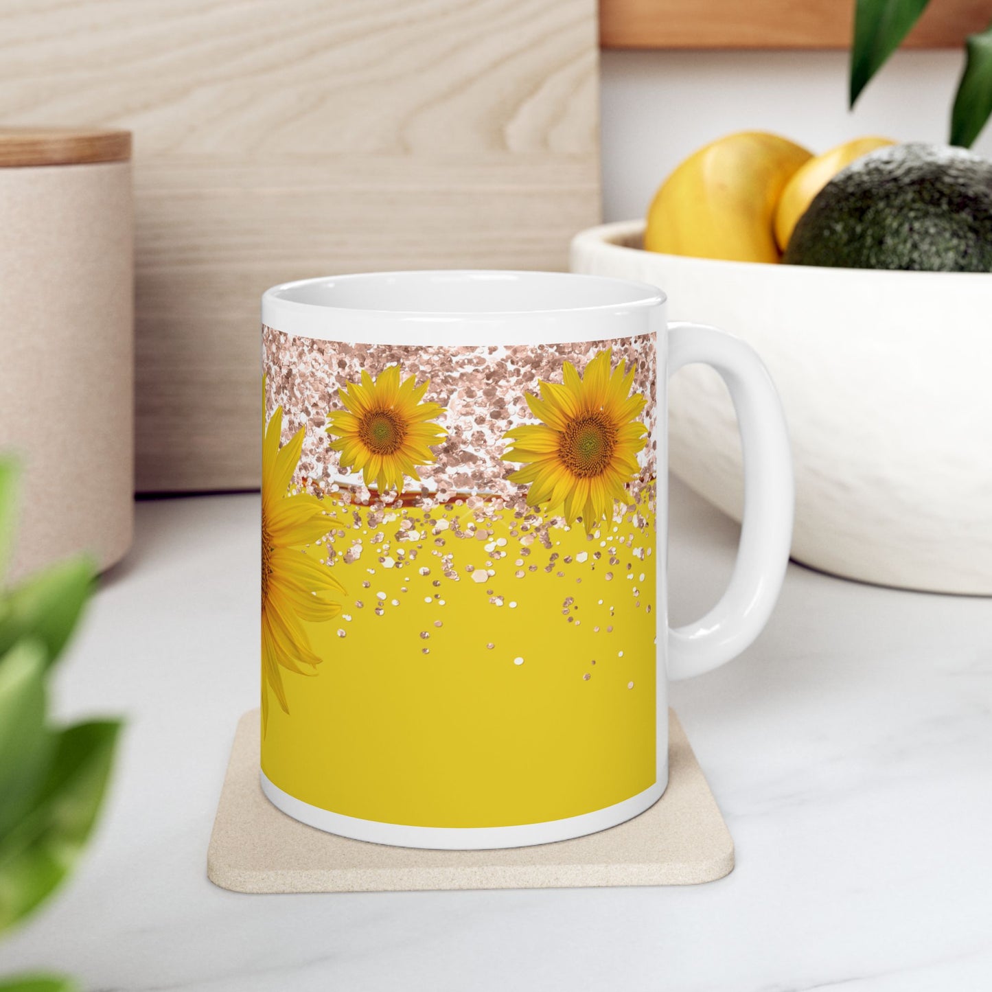 Mug - 11 oz or 15 oz | Sublimation | Sunflower