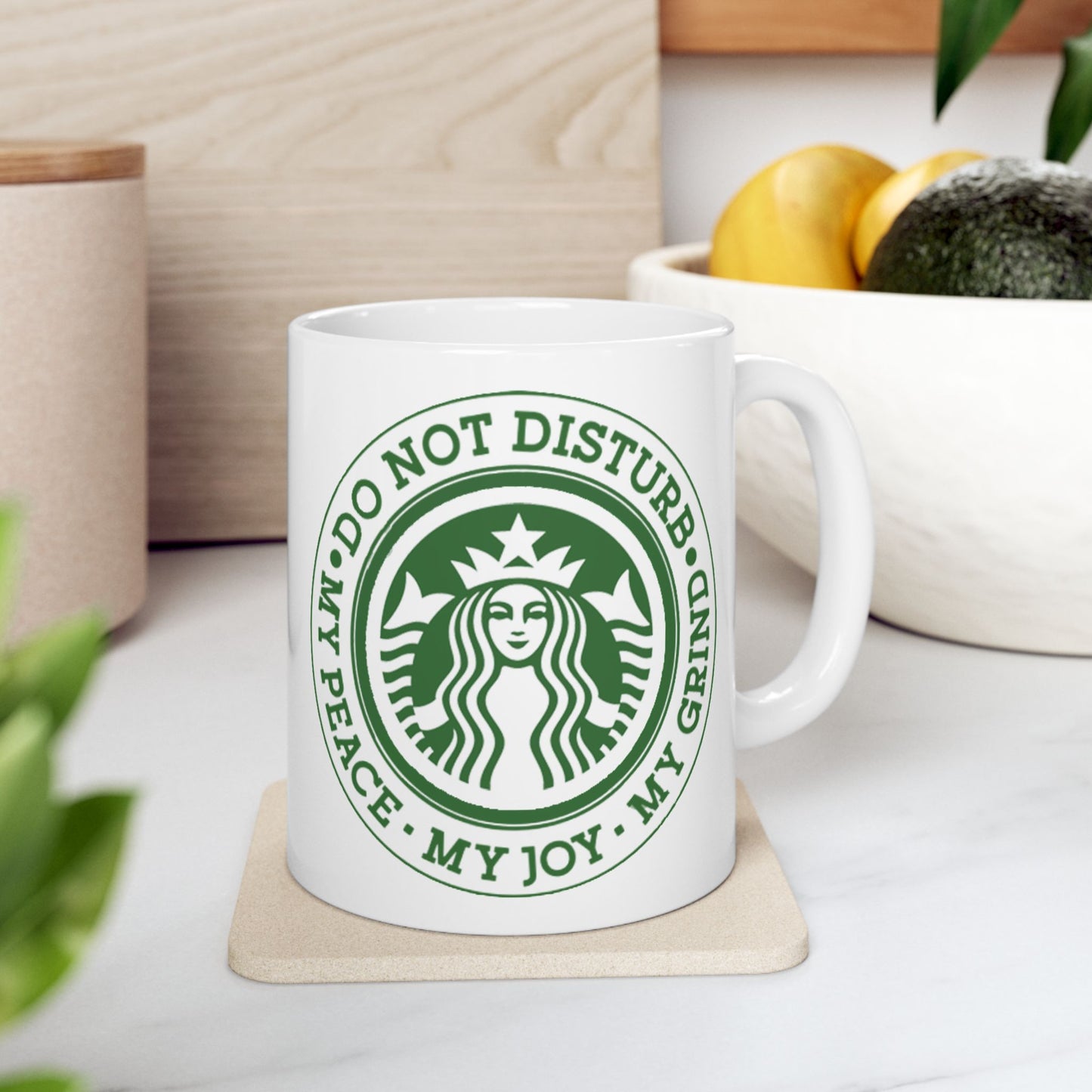 Mug - 11 oz or 15 oz | Sublimation | Do Not Disturb, My Peace, My Joy, My Grind