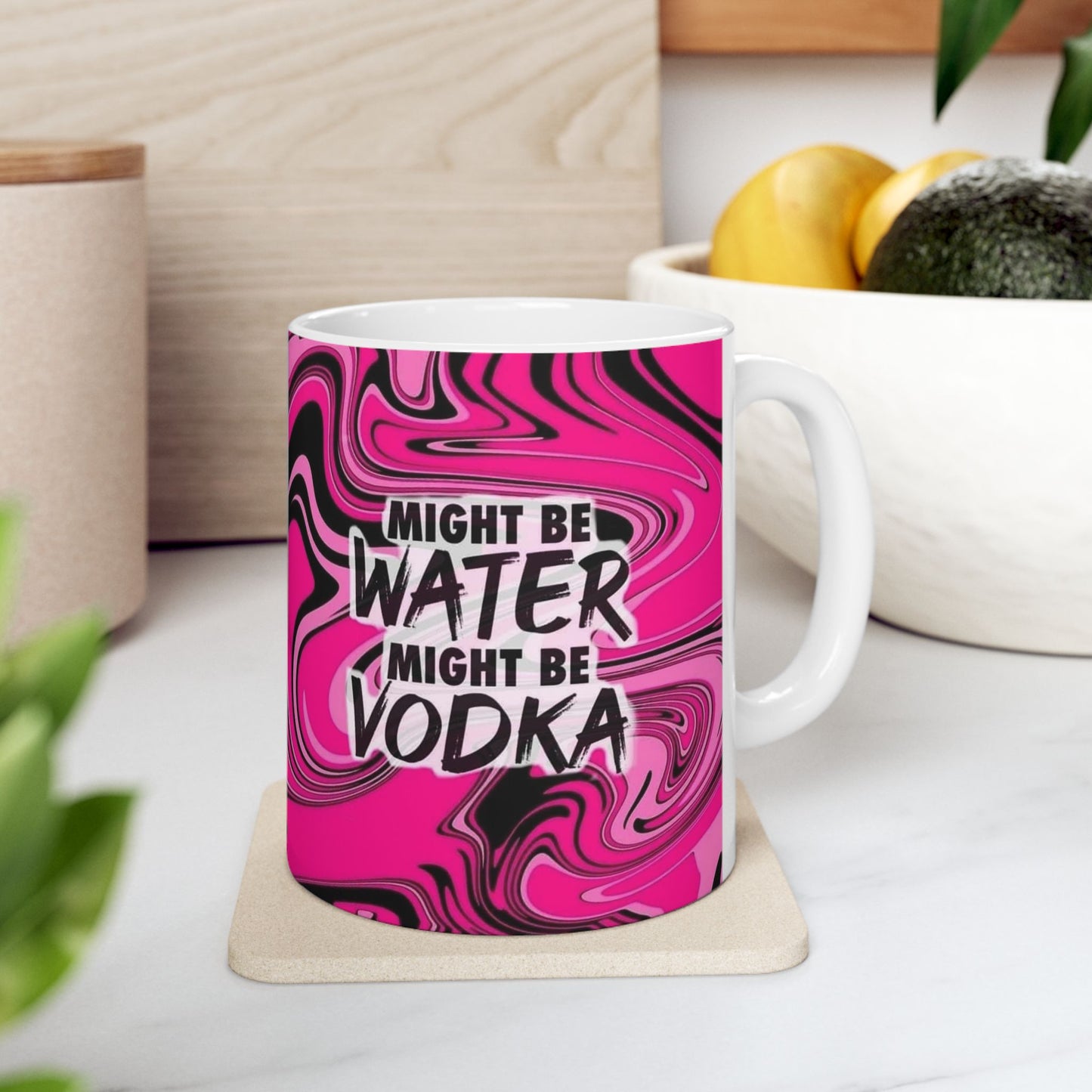 Mug - 11 oz or 15 oz | Sublimation | Might Be Water, Might Be Vodka