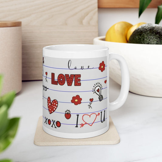 Mug - 11 oz or 15 oz | Sublimation | Valentines | Love