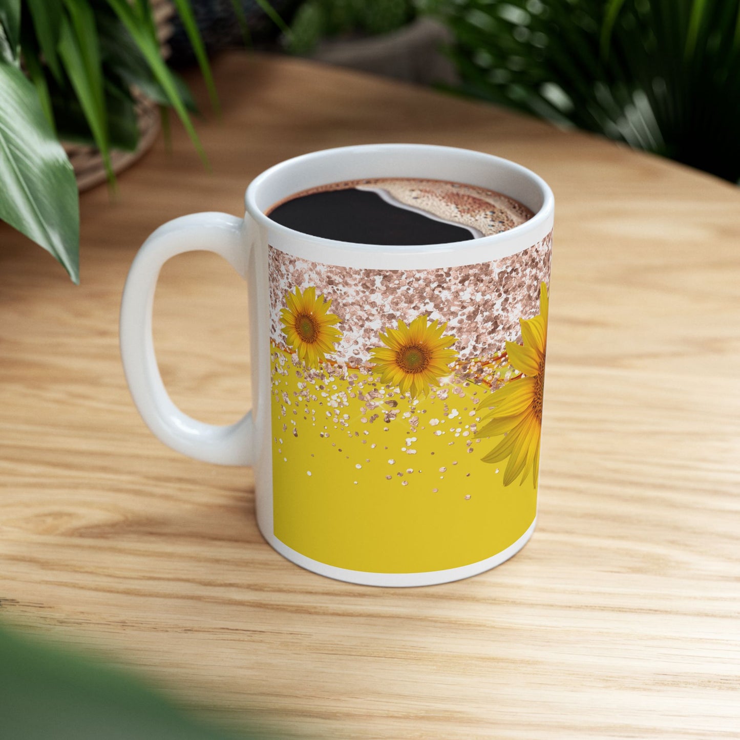 Mug - 11 oz or 15 oz | Sublimation | Sunflower