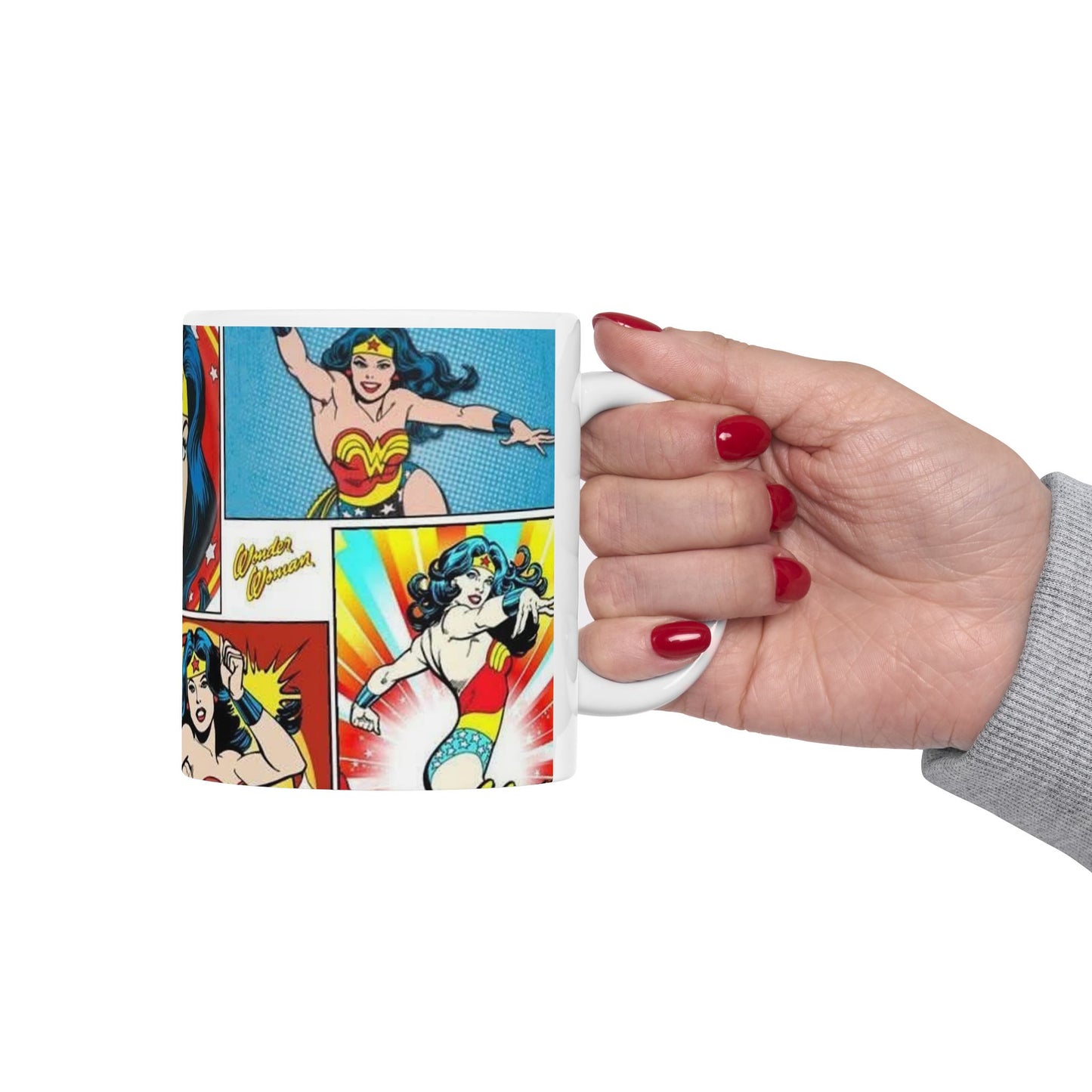 Mug - 11 oz or 15 oz | Sublimation | Wonder Woman