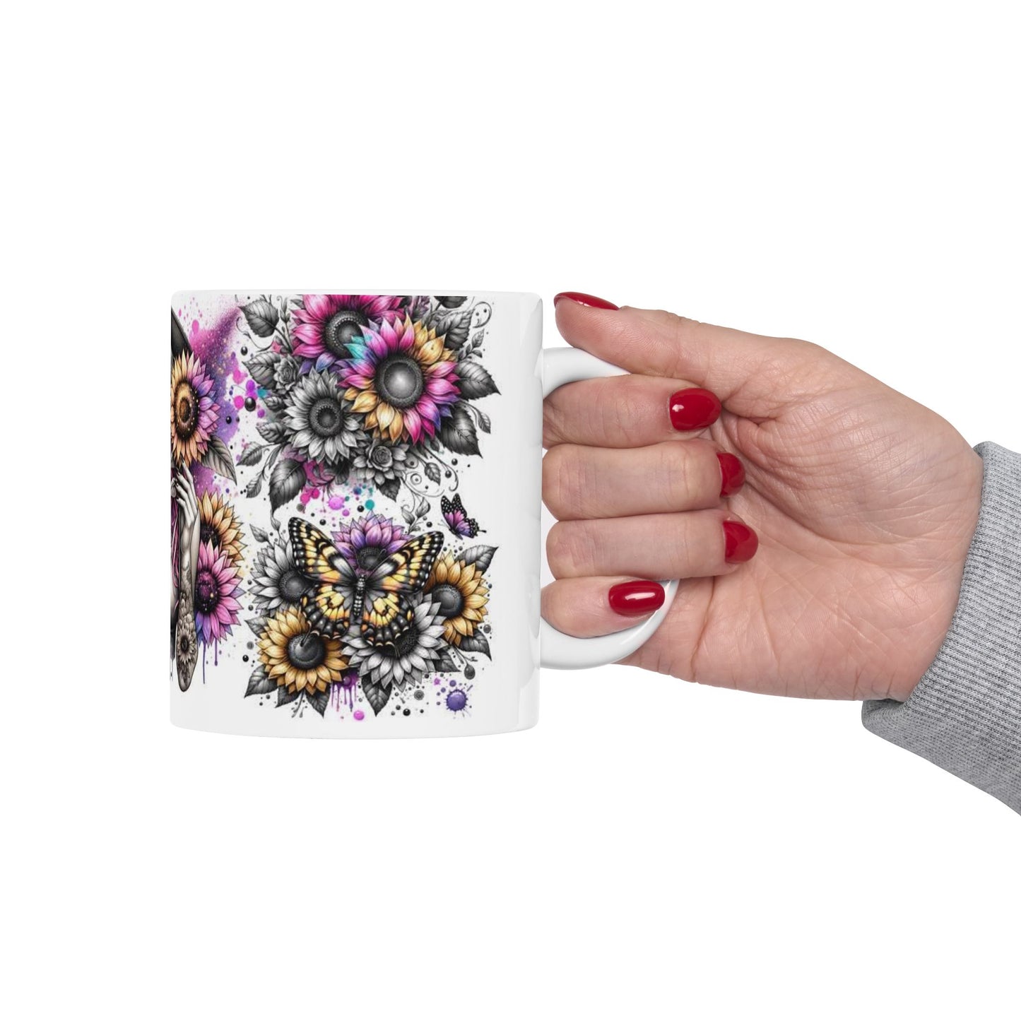 Mug - 11 oz or 15 oz | Sublimation | Stronger Than The Storm