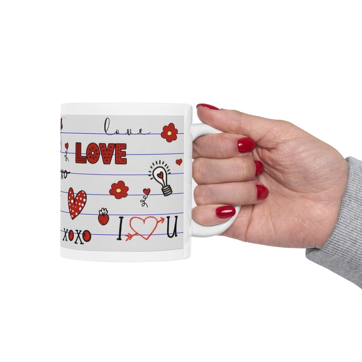 Mug - 11 oz or 15 oz | Sublimation | Valentines | Love