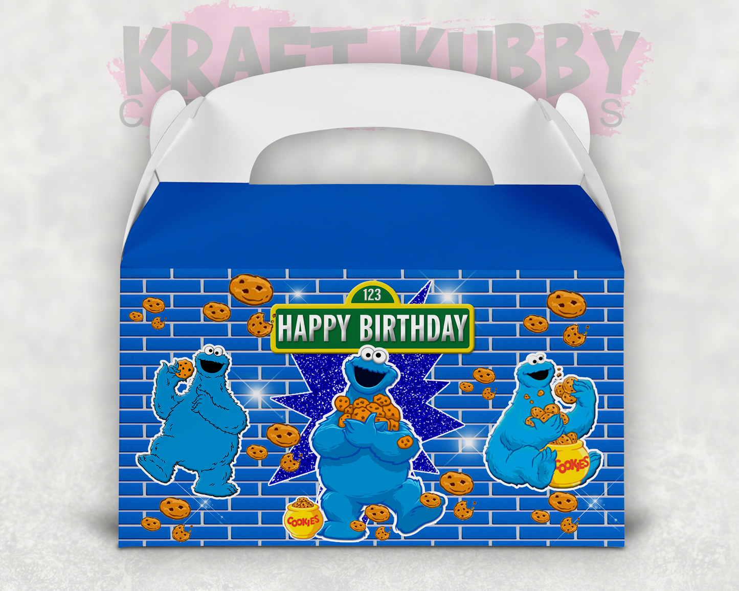 Party Treats Packages - 1 Dozen Treats Each - Cookie Monster