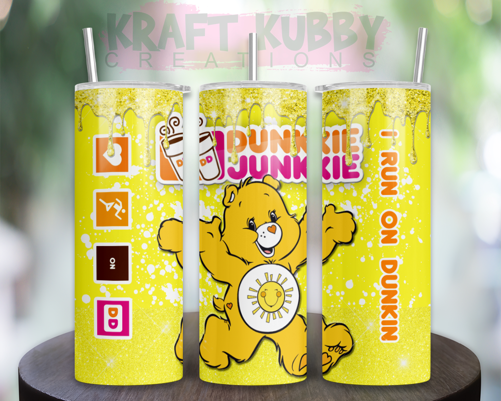 Tumbler - Dunkie Junkie - Care Bears