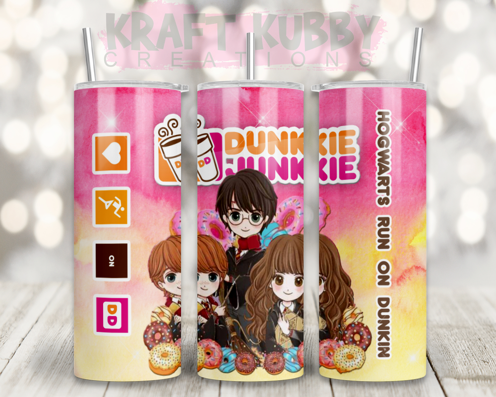 Tumbler - Dunkie Junkie - Harry Potter