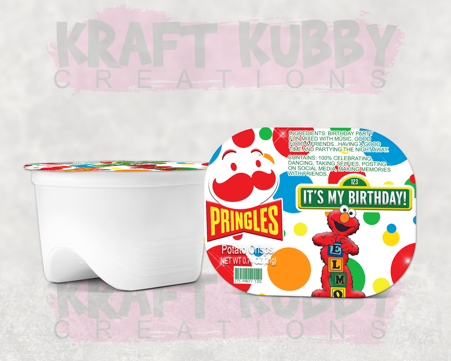 Party Treats Packages - 1 Dozen Treats Each - Elmo