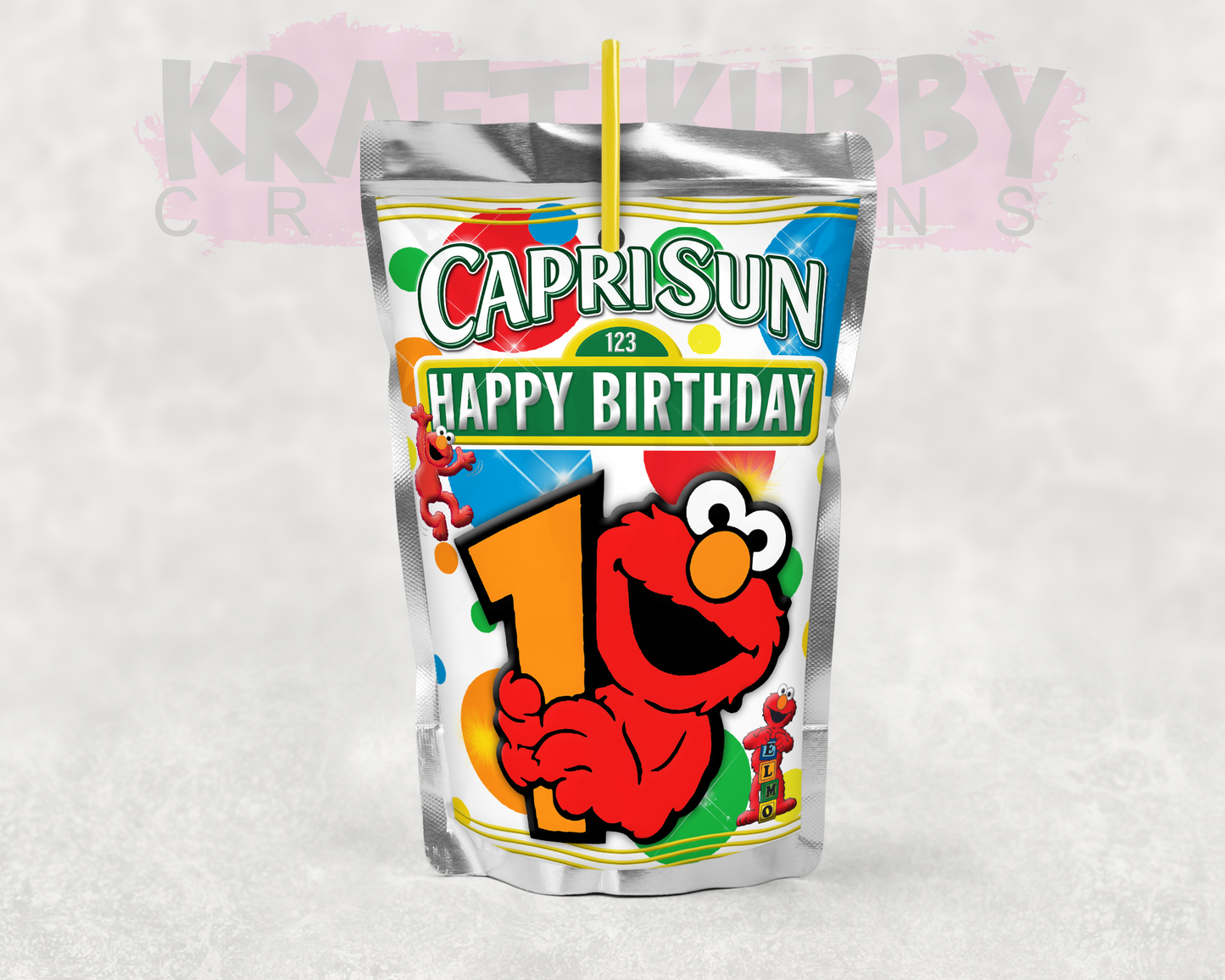 Party Treats Packages - 1 Dozen Treats Each - Elmo