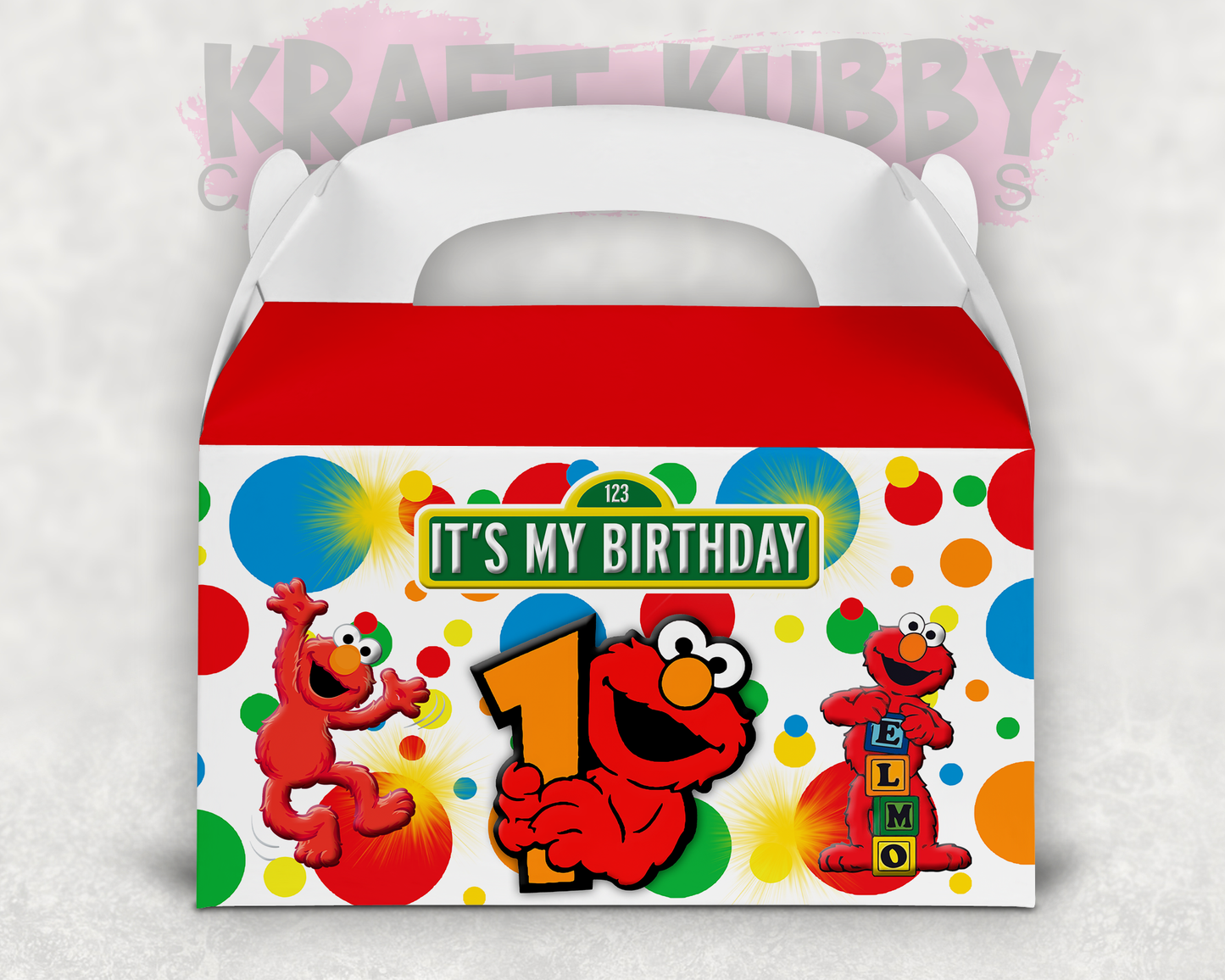 Party Treats Packages - 1 Dozen Treats Each - Elmo