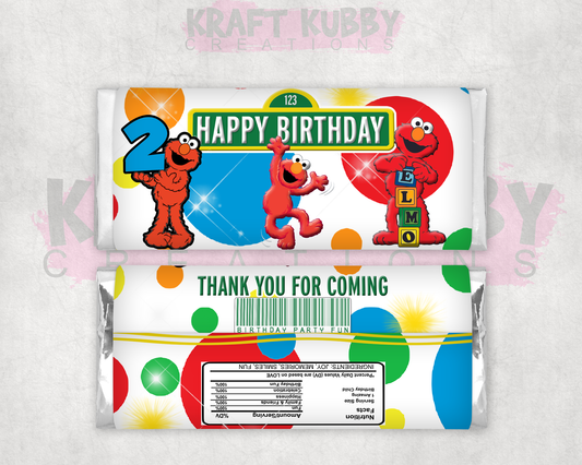 Party Treats Packages - 1 Dozen Treats Each - Elmo