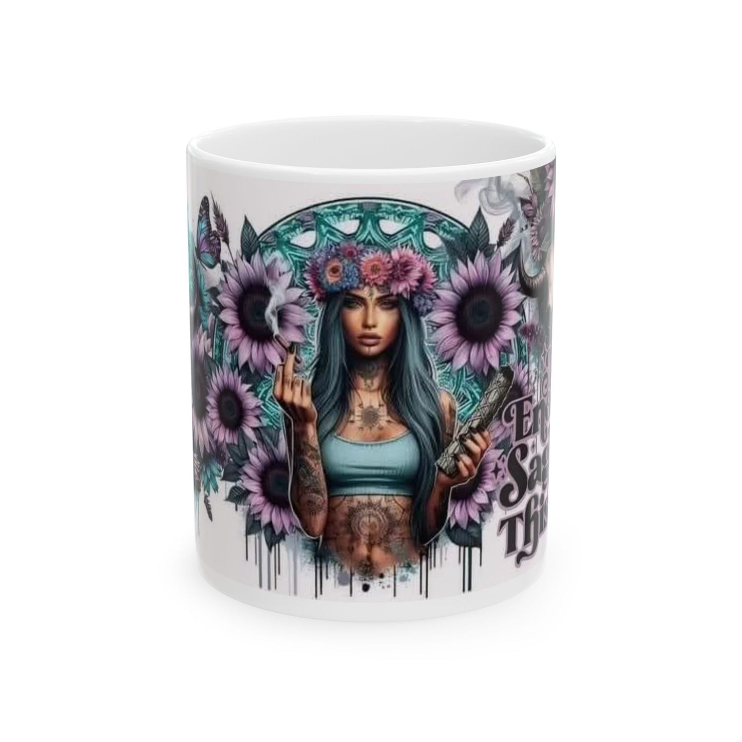 Mug - 11 oz or 15 oz | Sublimation | I'm Not Sage Enough for this Shit