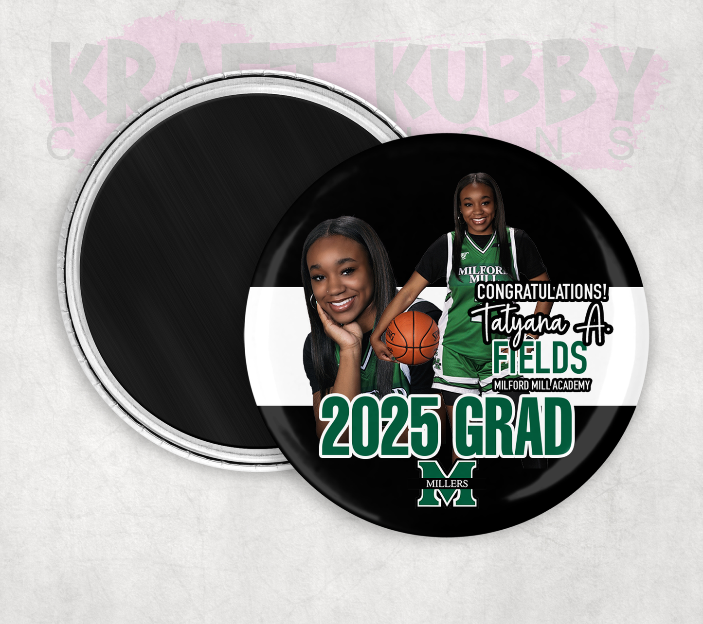 Magnets - Custom Graduation Magnets - 2.25 Inch