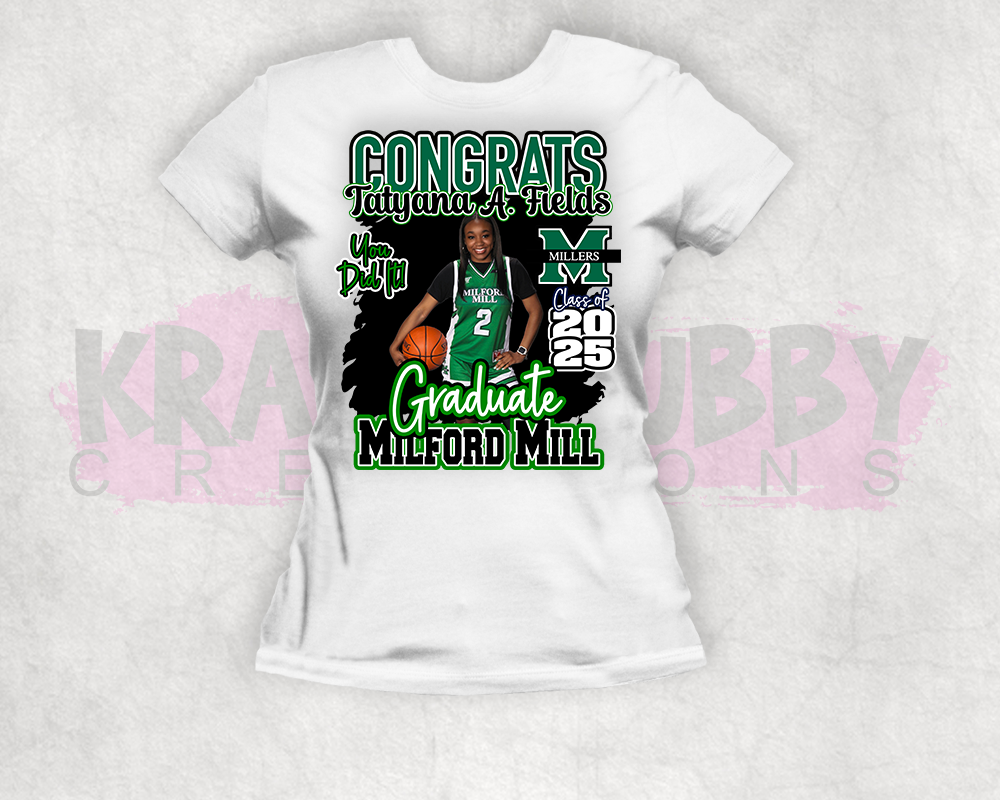 Graduation T-Shirts - Custom T-Shirts - All Grades