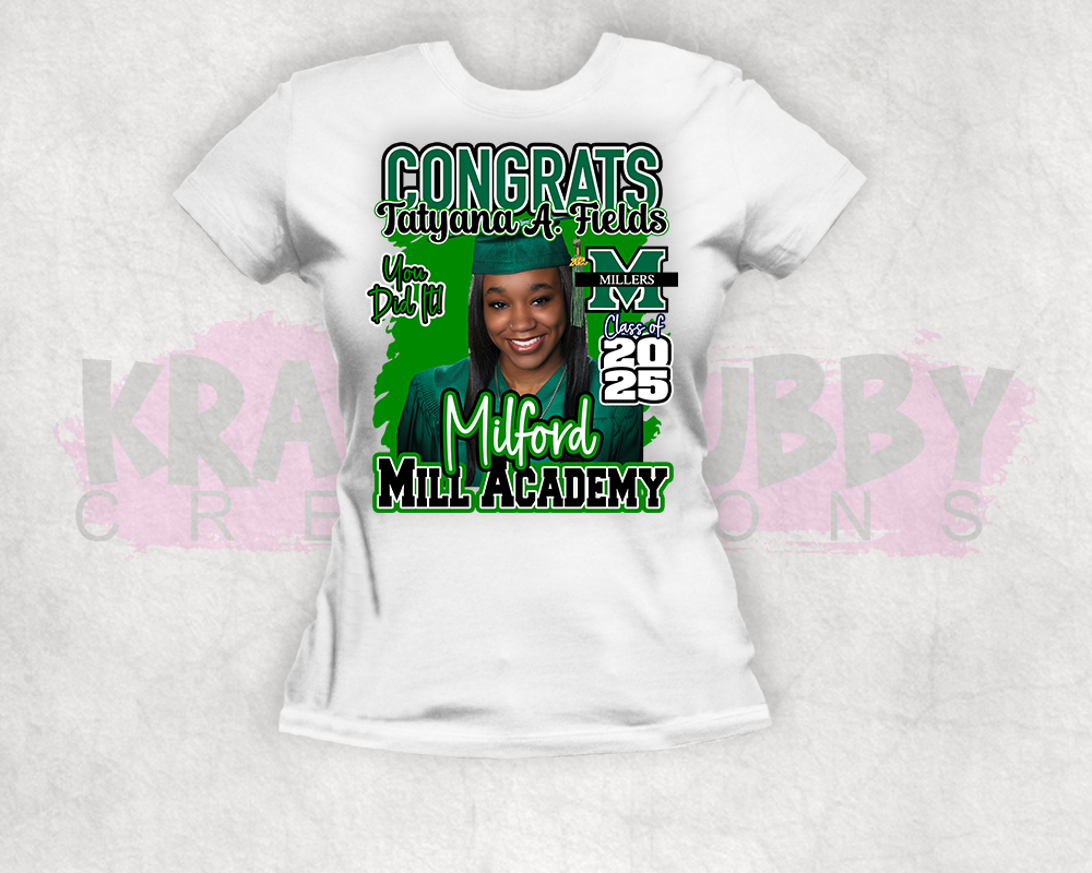 Graduation T-Shirts - Custom T-Shirts - All Grades