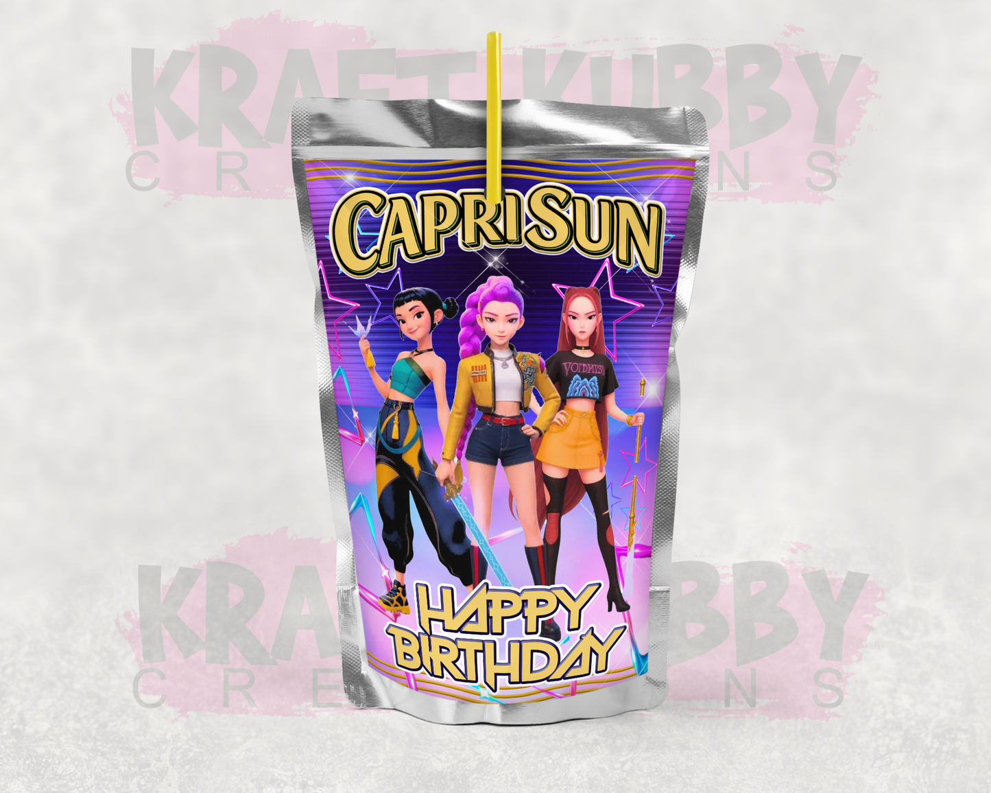 Party Treats Packages - 1 Dozen Treats Each - K-Pop Demon Hunters