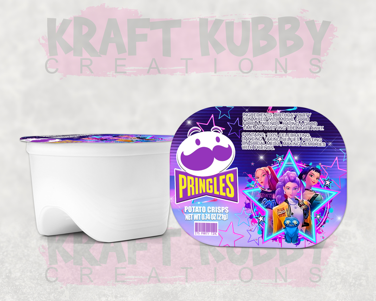 Party Treats Packages - 1 Dozen Treats Each - K-Pop Demon Hunters