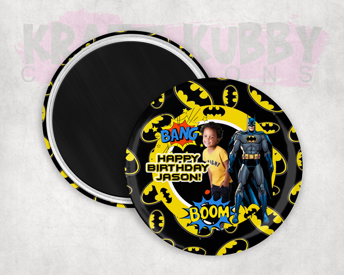 Magnets - Custom Kid's Birthday Magnets - 2.25 Inch