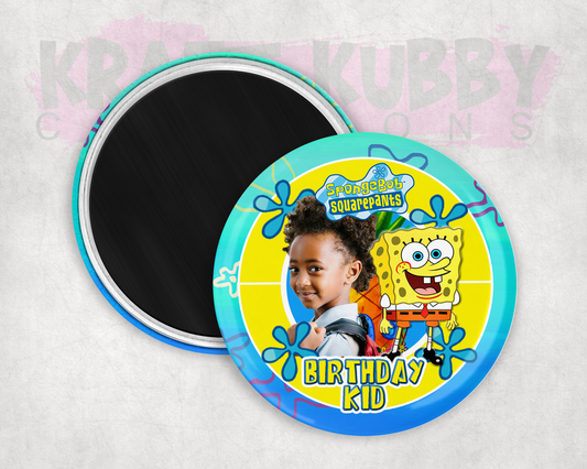 Magnets - Custom Kid's Birthday Magnets - 2.25 Inch