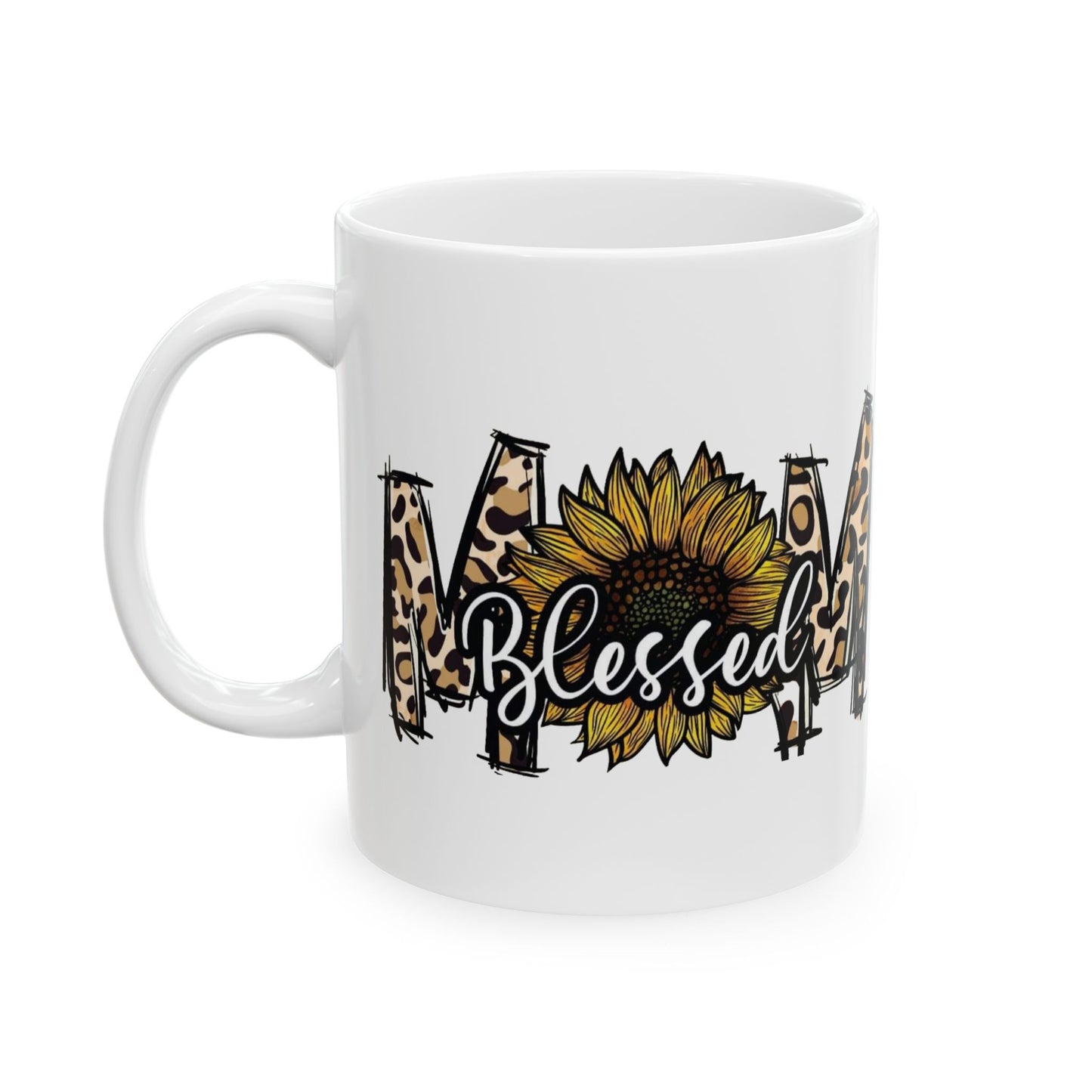 Mug - 11 oz or 15 oz | Sublimation | Mom Blessed