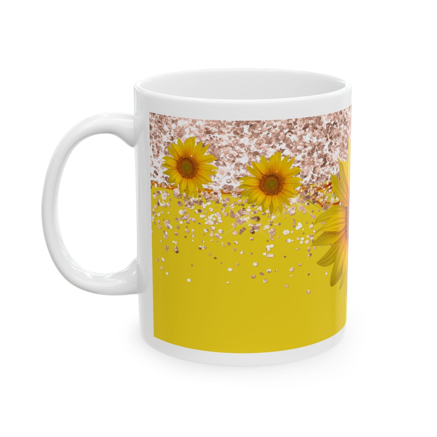 Mug - 11 oz or 15 oz | Sublimation | Sunflower