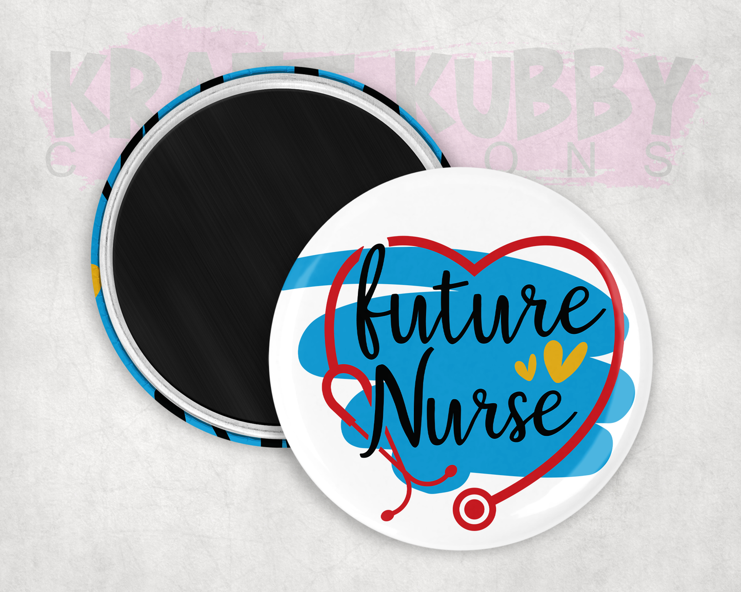 Magnets - Round Magnets - 2.25 inch - Future Nurse