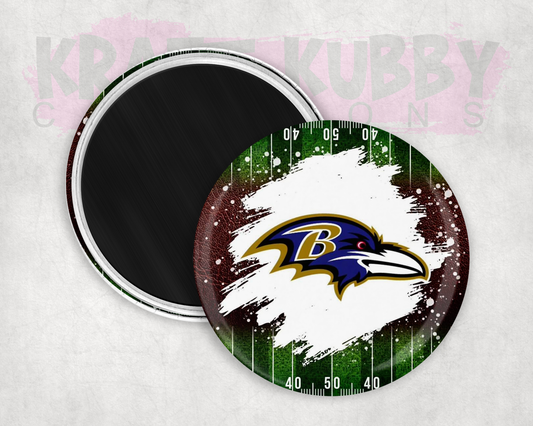 Magnets - Round Magnets - 2.25 inch - Ravens 2