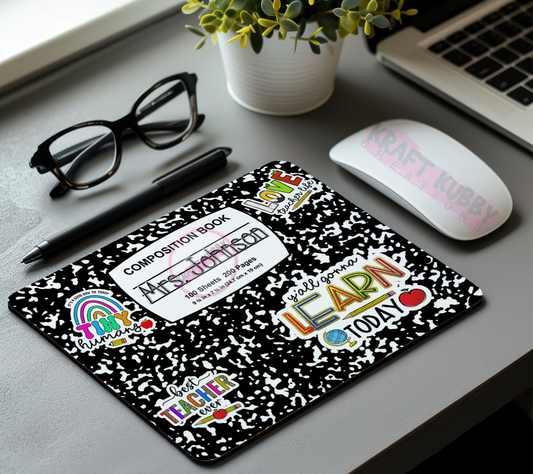 Mousepad - Teacher's Appreciation - Composition Notebook