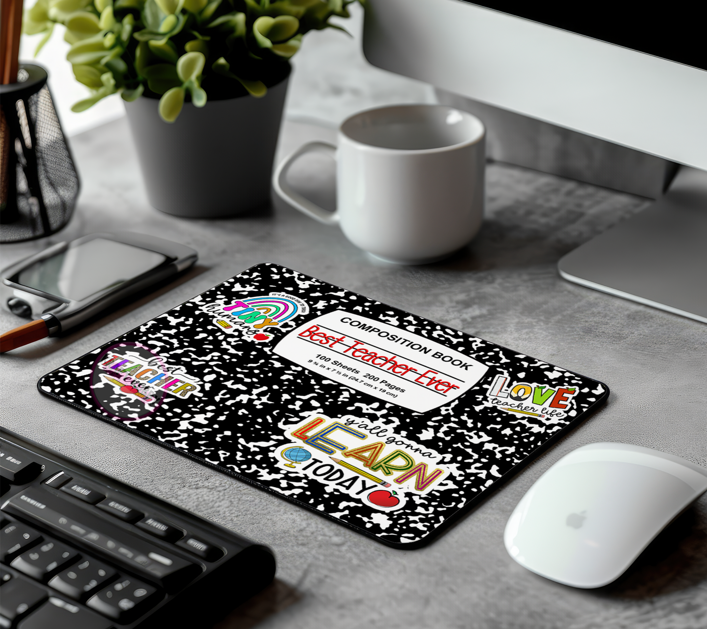 Mousepad - Teacher's Appreciation - Composition Notebook