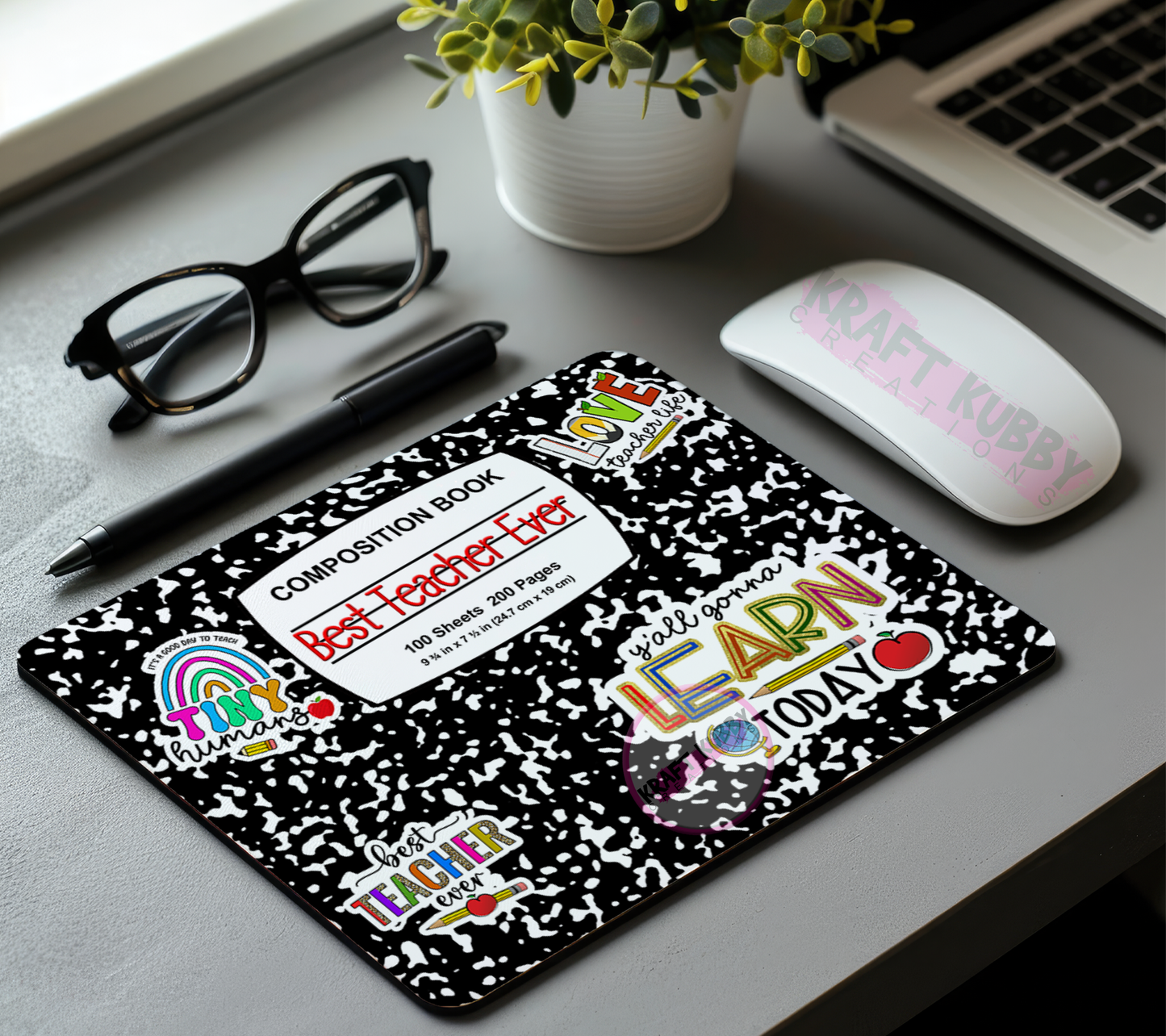 Mousepad - Teacher's Appreciation - Composition Notebook