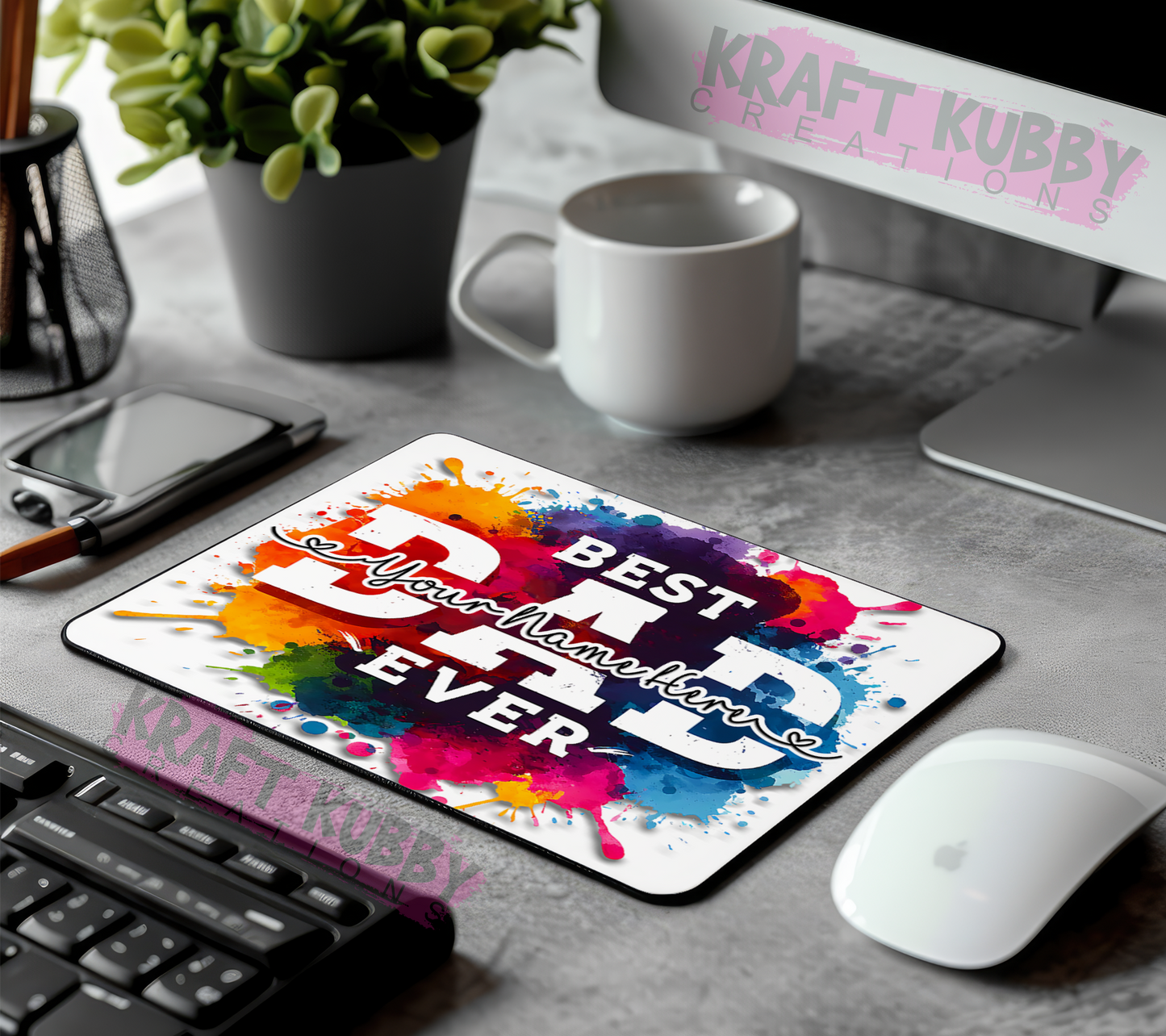 Mousepad - Custom Mousepad - Father's Day - Personalized