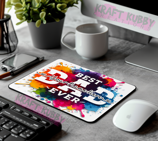 Mousepad - Custom Mousepad - Father's Day - Personalized