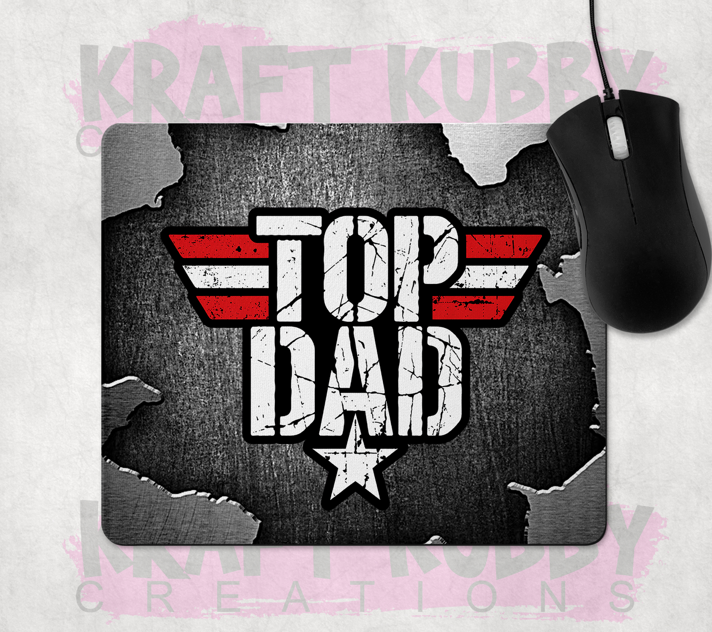 Mousepad - Father's Day - Top Dad