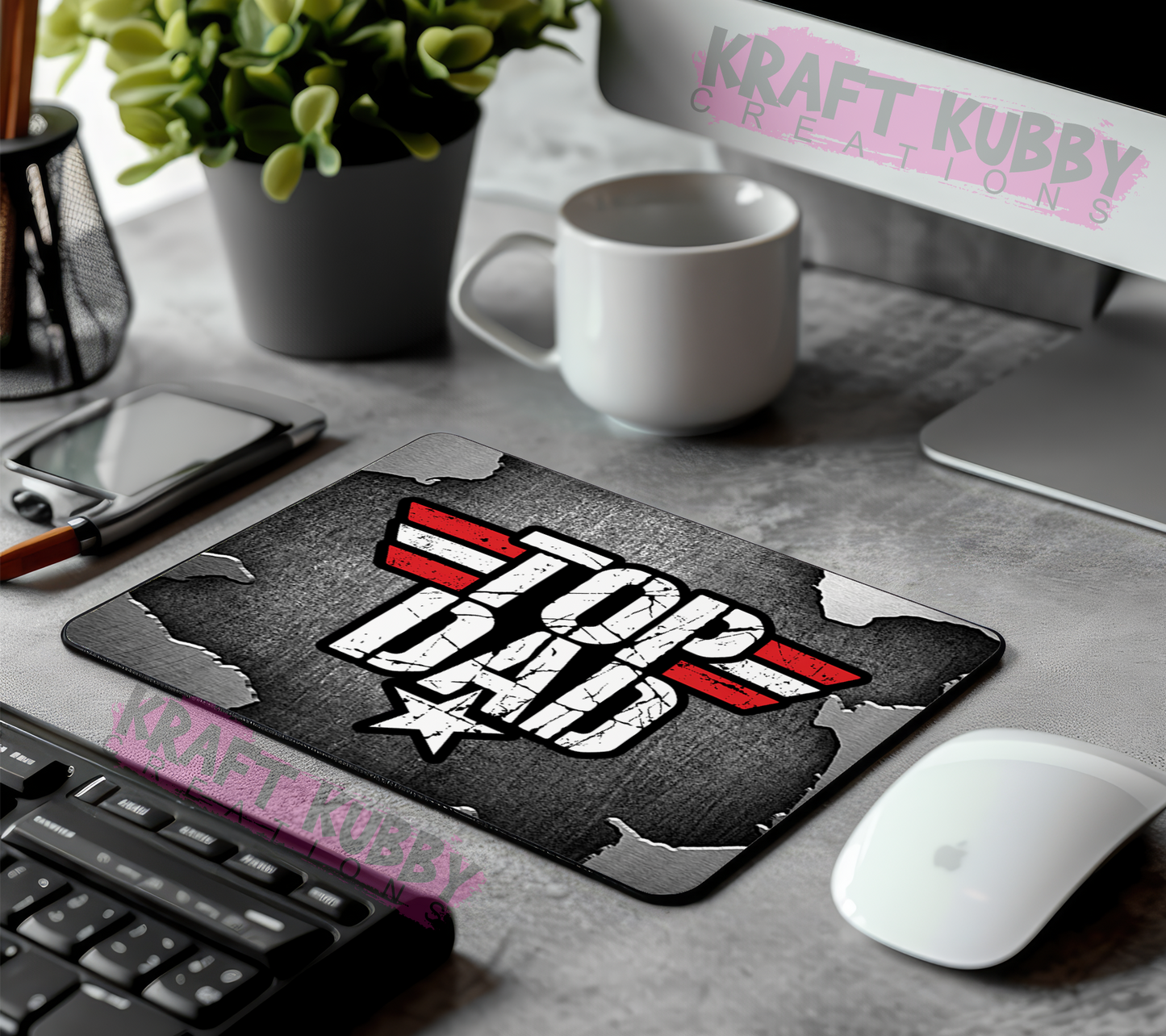 Mousepad - Father's Day - Top Dad