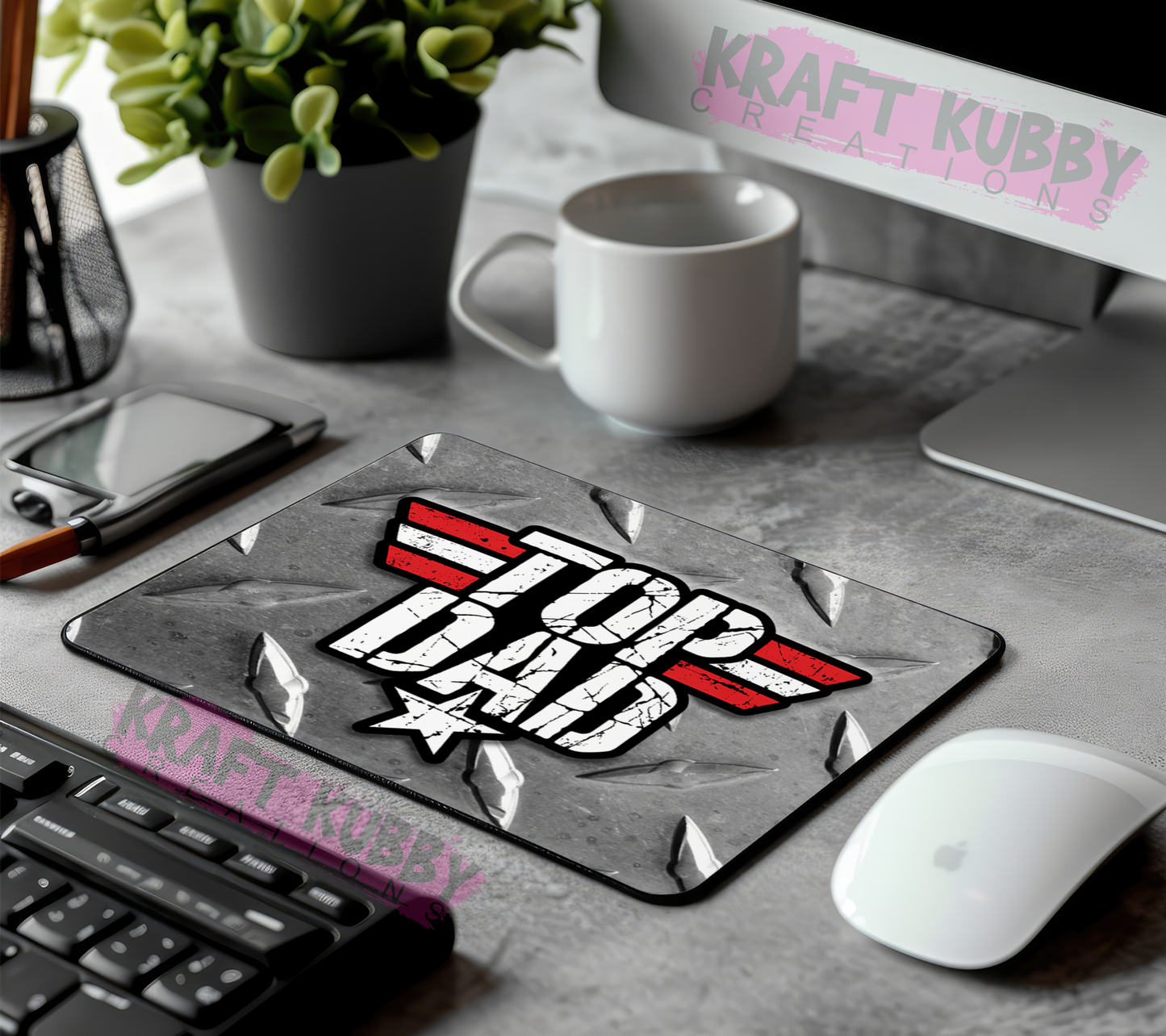 Mousepad - Father's Day - Top Dad