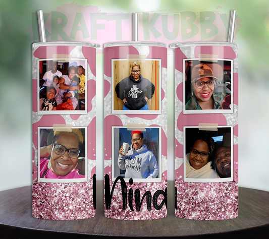 Tumbler - 20 oz - Sublimation - Personalized - Photo Tumbler