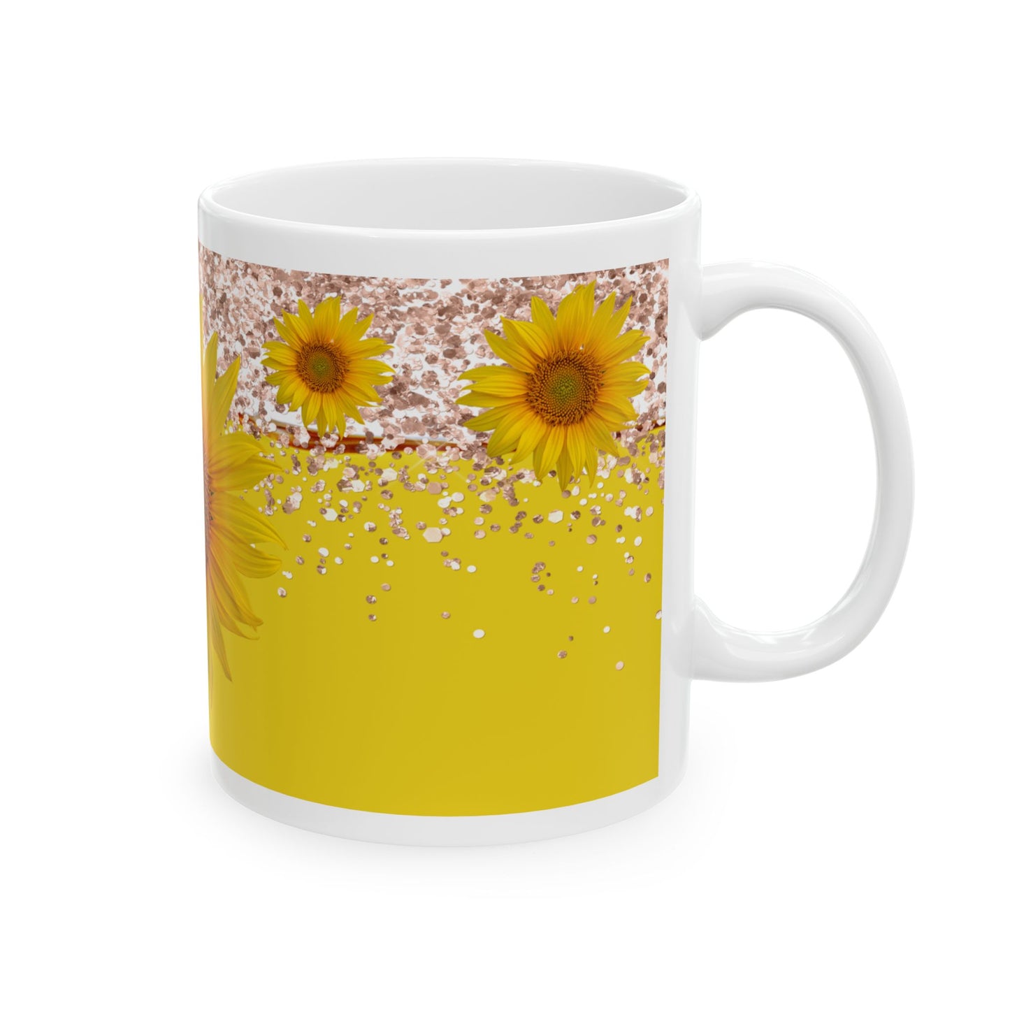 Mug - 11 oz or 15 oz | Sublimation | Sunflower