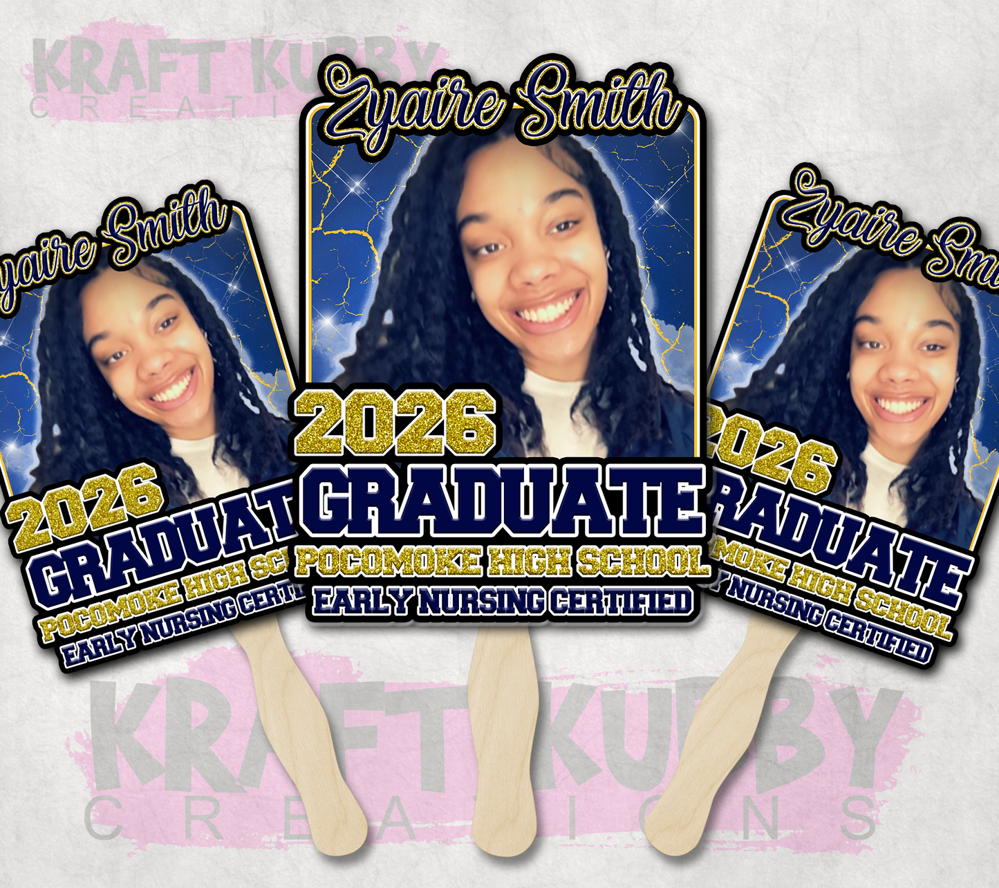 Graduation Fans - Graduation Day Accessories - Grad Fans