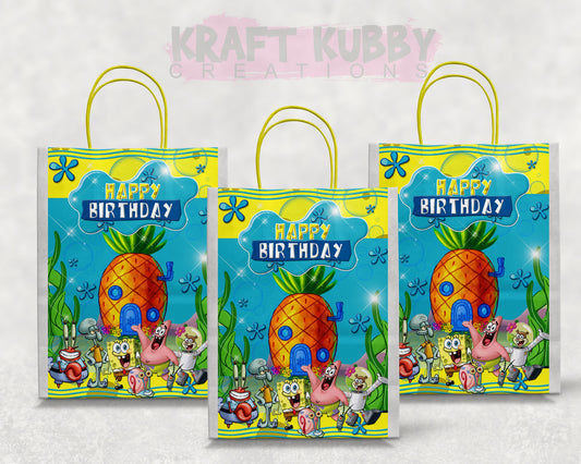 Party Treats Packages - 1 Dozen Treats Each - SpongeBob