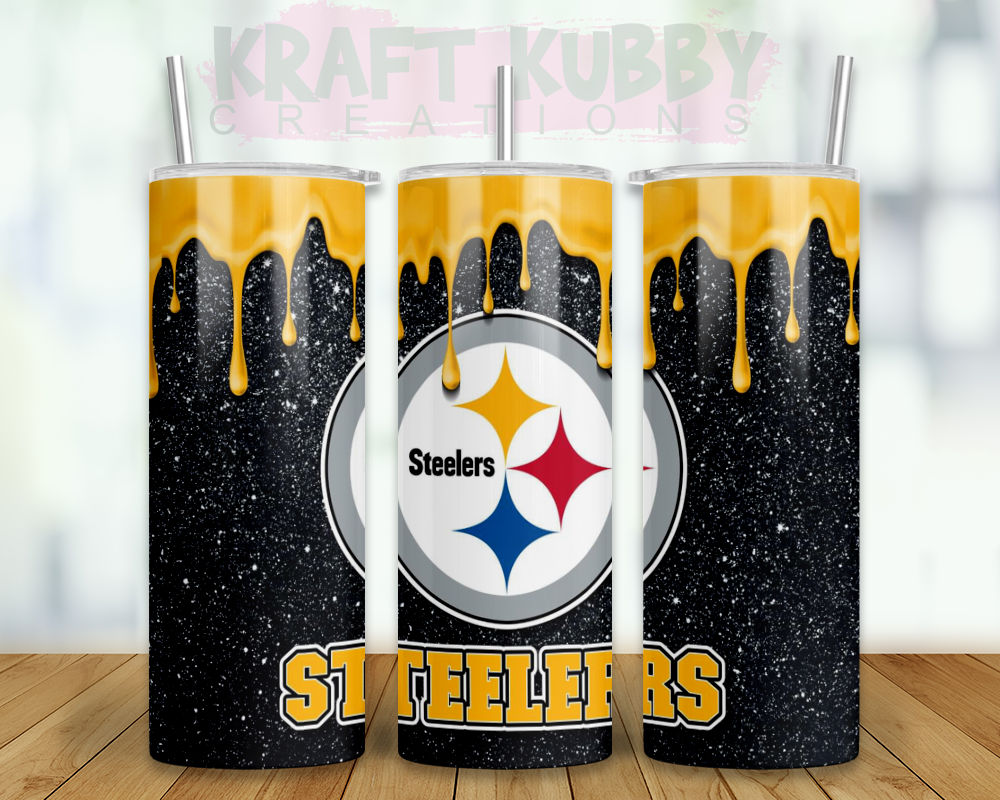 Tumbler - 20 oz - Sublimation - Steelers