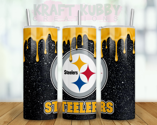 Tumbler - 20 oz - Sublimation - Steelers