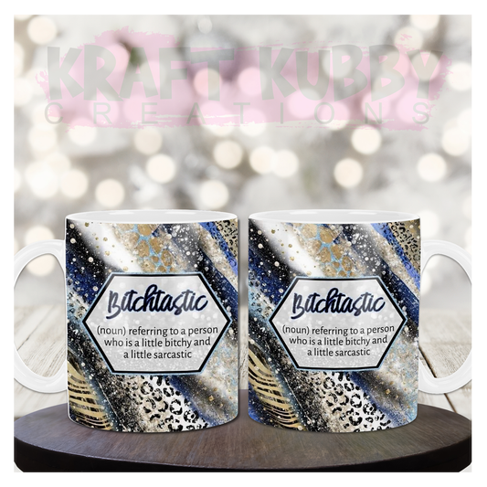 Mug - 11 oz or 15 oz | Sublimation | Black-tastic