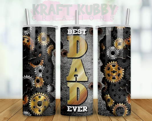Tumbler - 20 oz - Sublimation - Dad #1