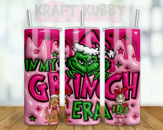 Tumbler - 20 oz - Christmas - In My Grinch Era