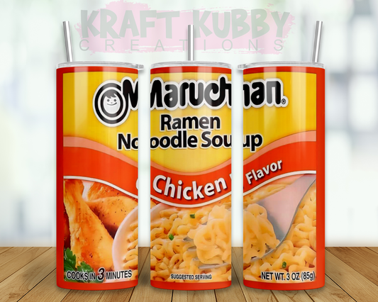 Tumbler - 20 oz - Sublimation - Ramen Noodles