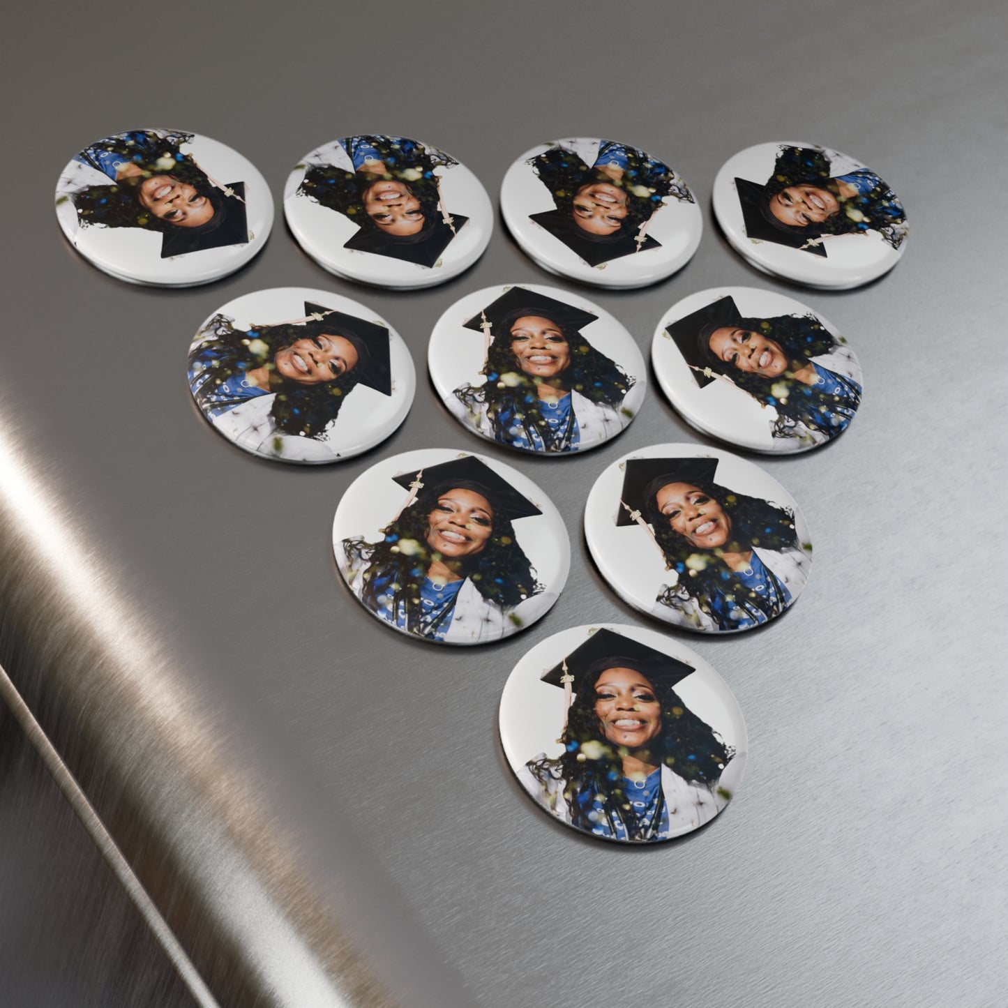 Magnets - Custom Graduation Magnets - Photo - 2.25 Inch