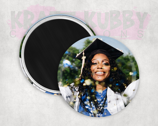 Magnets - Custom Graduation Magnets Photos - 2.25 Inch