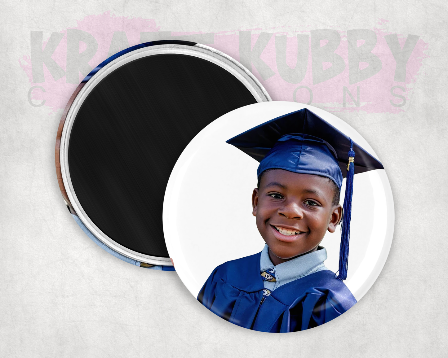 Magnets - Custom Graduation Magnets Photos - 2.25 Inch