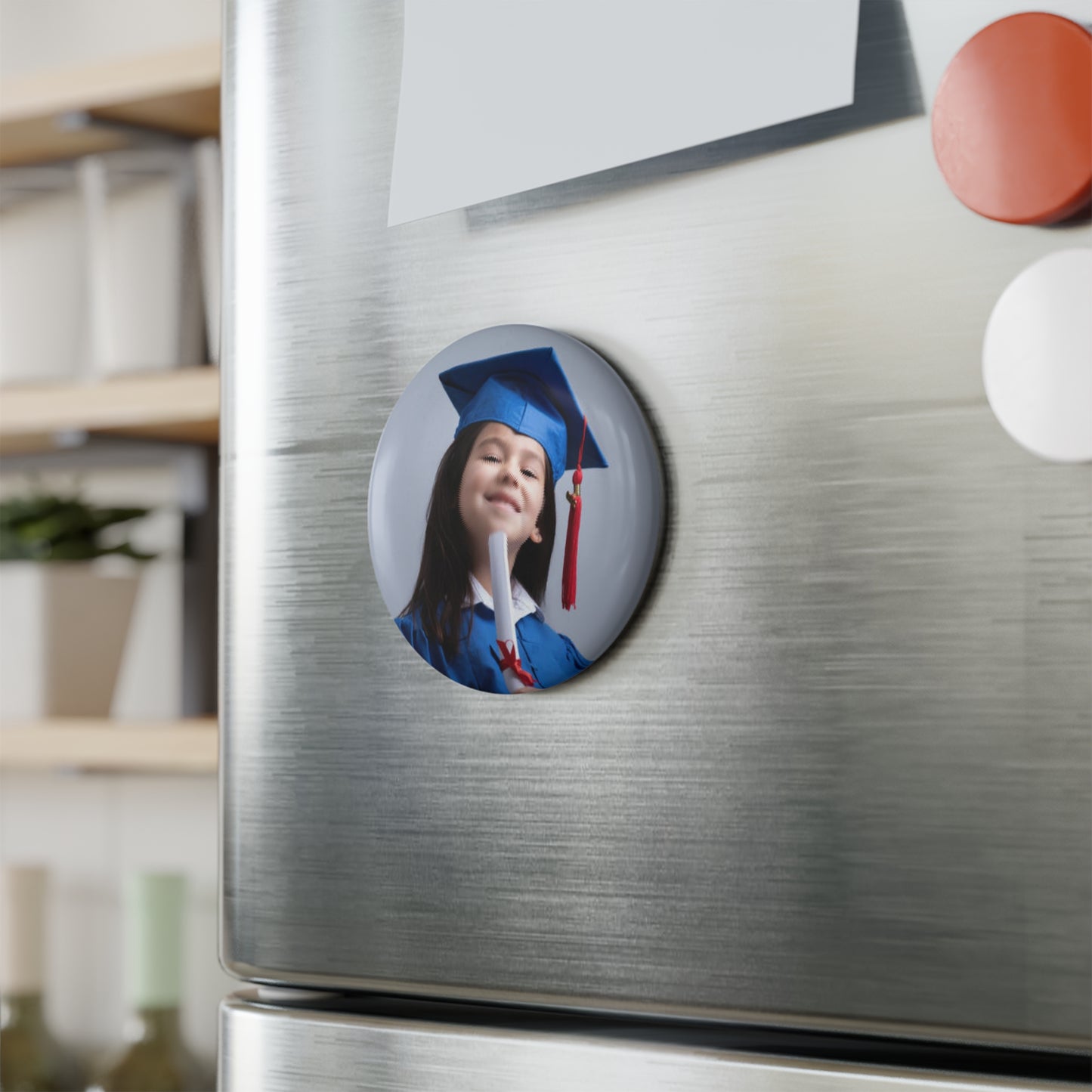 Magnets - Custom Graduation Magnets - Photo - 2.25 Inch